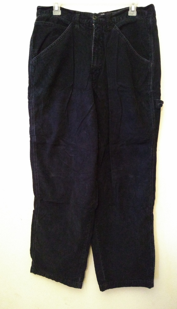 Vintage Venezia Jeans black corduroy pants - 16